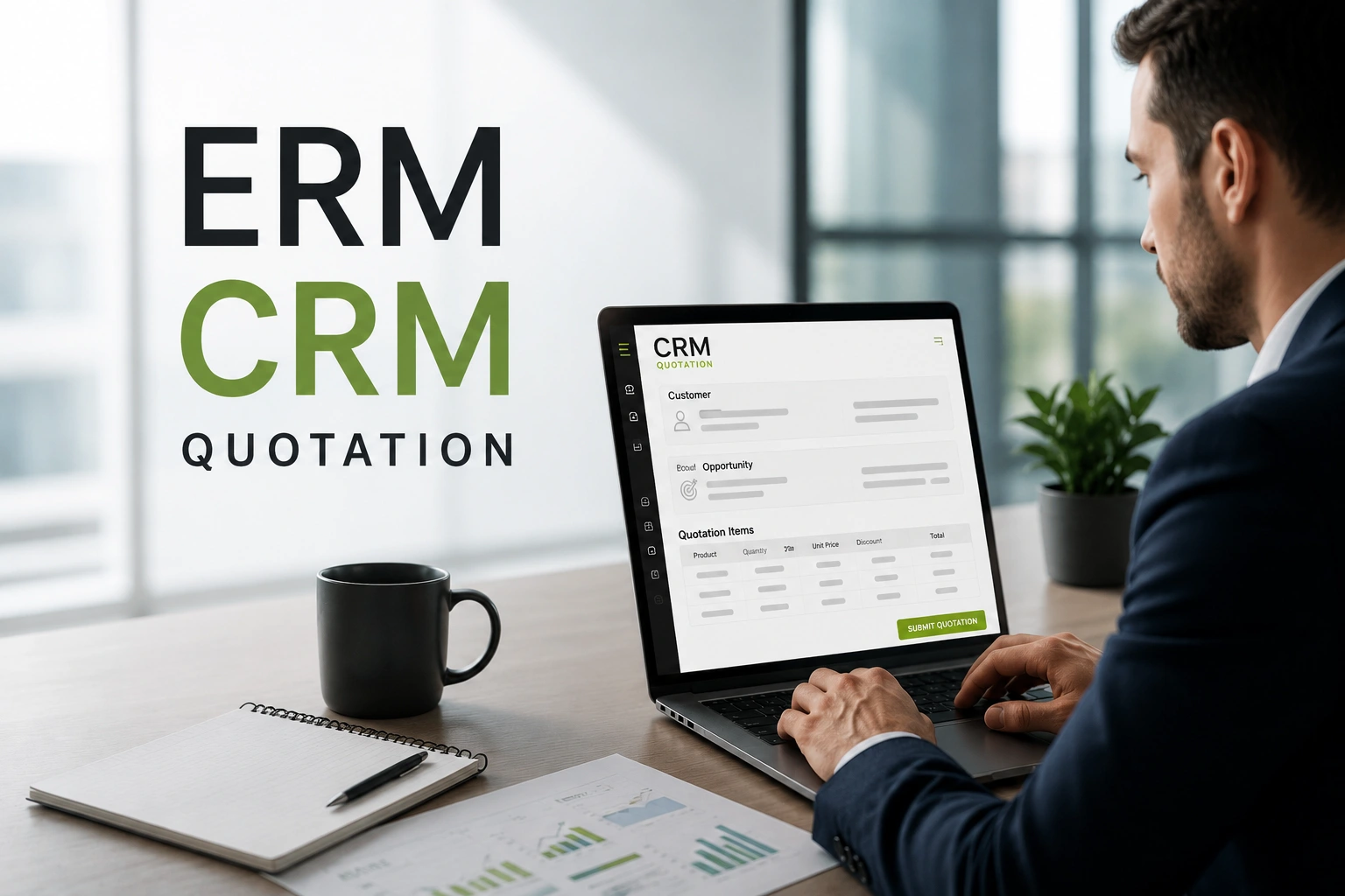 teklif erp'de mi crm'de mi hazırlanmalı